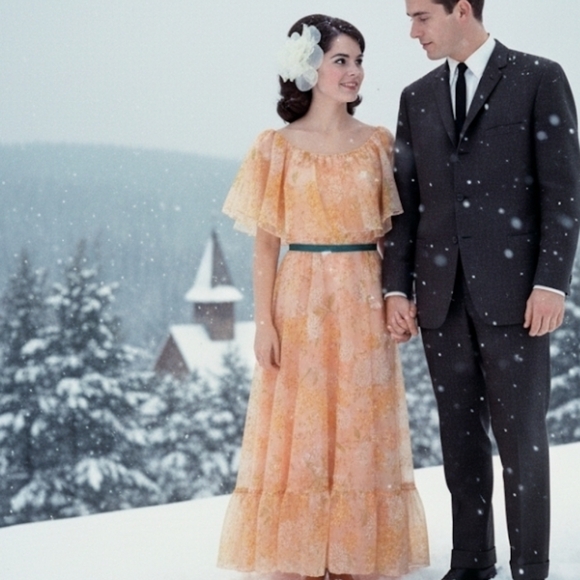 Vintage Dresses & Skirts - Vintage 80s | Handmade Floral Gown